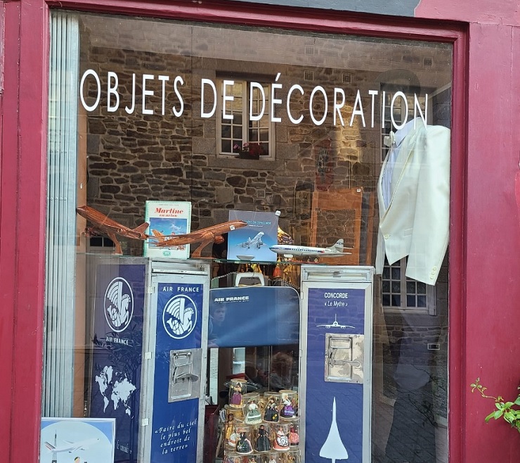 04 Juillet 2024 : Vitrine Concorde sur Dinan
