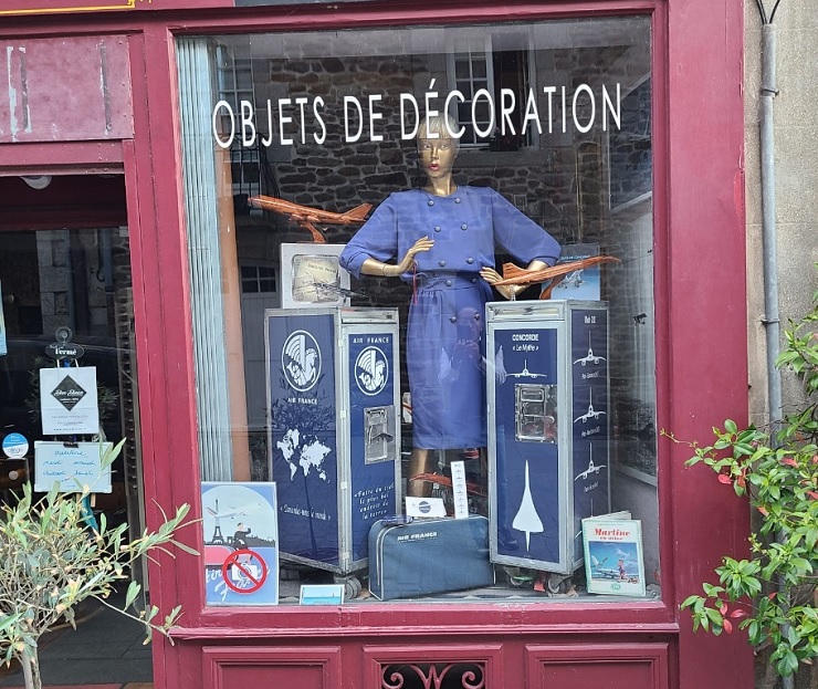 04 Juillet 2024 : Vitrine Concorde sur Dinan