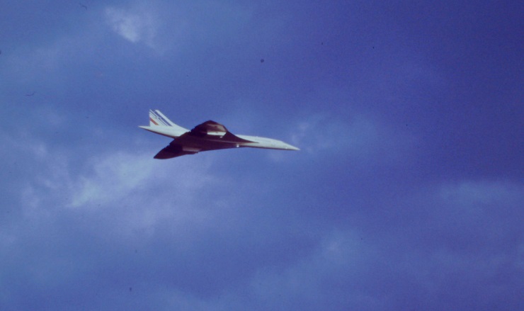 Concorde au dessus de Falaise