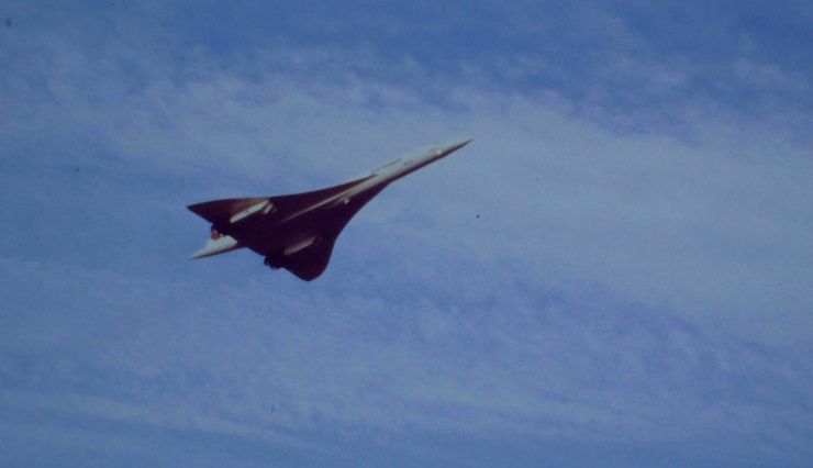 Concorde au dessus de Falaise