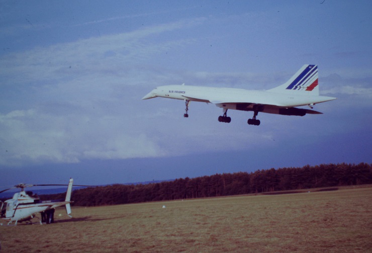 Concorde au dessus de Falaise