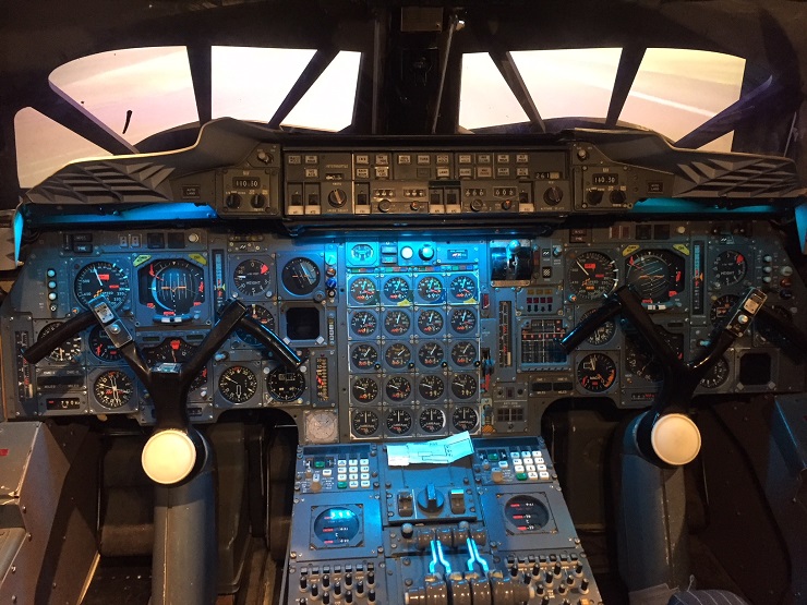 Concorde by night