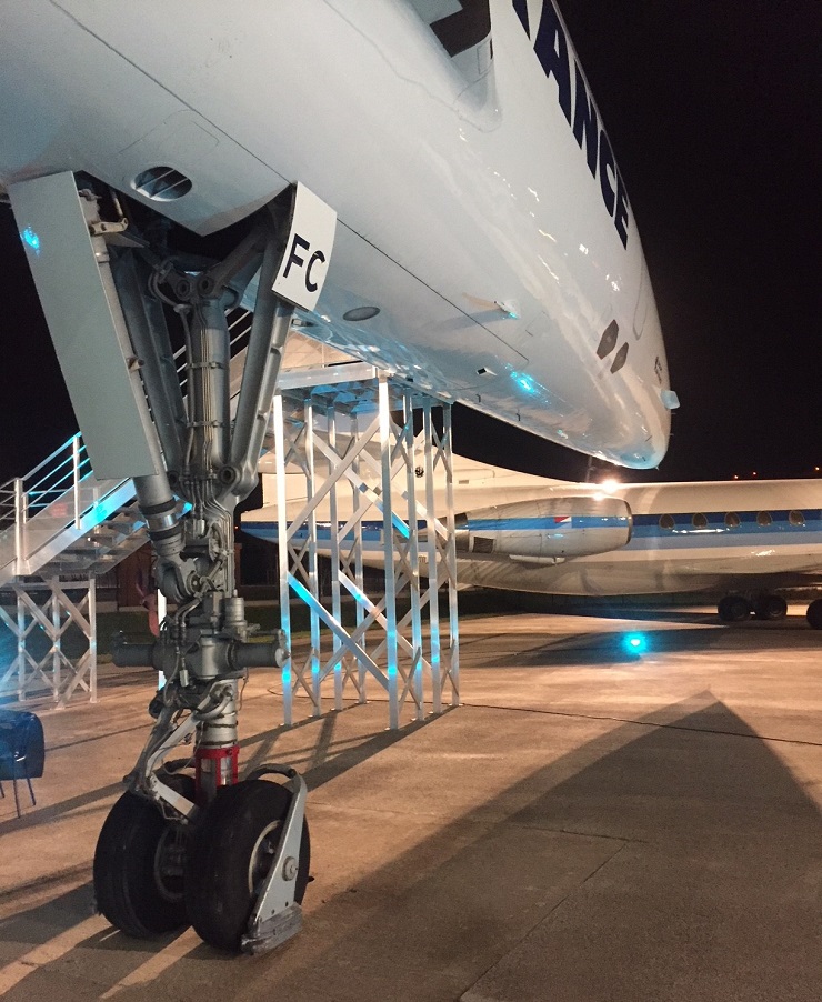 Concorde by night