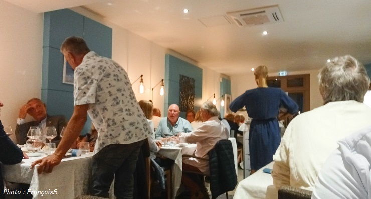 31 Mai 2023 : Repas Concorde sur Dinan à « L'Auberge du Pélican »