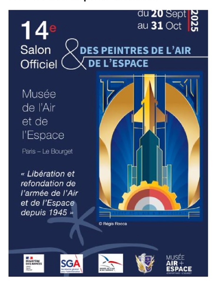 20/09/2025 au 31/10/2025 : 14ème Salon des Peintres de l'Air et de l'Espace MAE