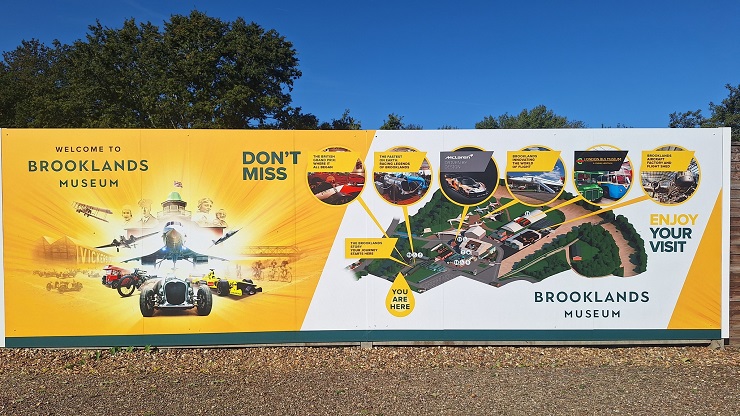 Eté 2025 : Visite du Musée de Brooklands (UK) 