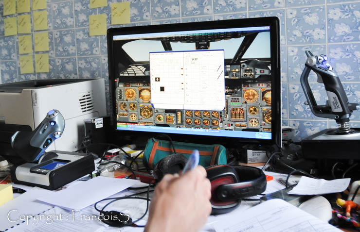 Simulateur de vol Concorde