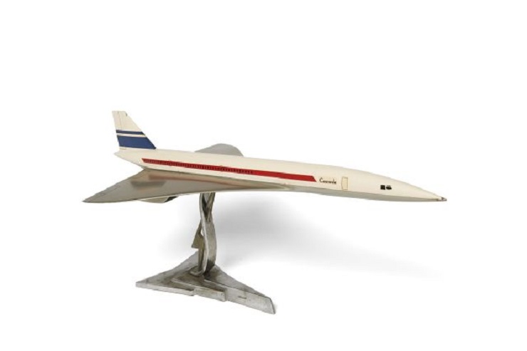 Maquette Prototype Concorde (1/100) années 60