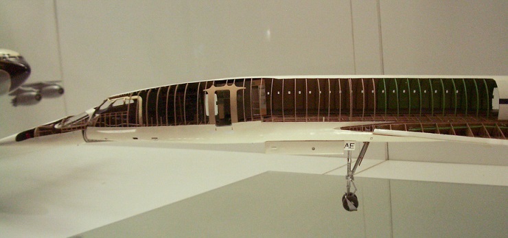 Maquette Concorde British Airways / London Science Museum