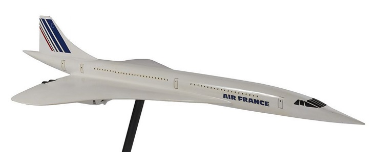 Maquette Concorde AEROSPATIALE 1/100