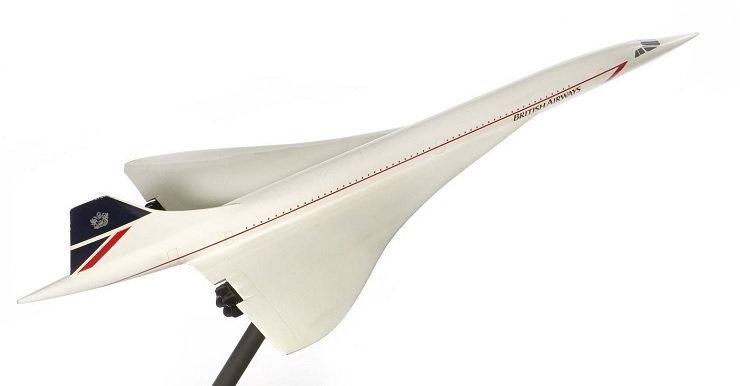Maquette Concorde AEROSPATIALE 1/100