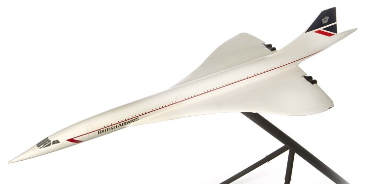 Maquette Concorde AEROSPATIALE 1/100