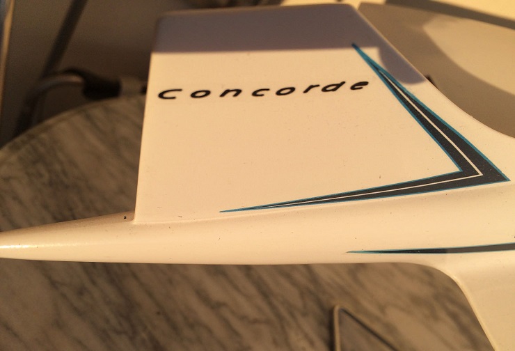 Maquette Concorde Air France F-WTSA