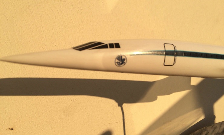 Maquette Concorde Air France F-WTSA