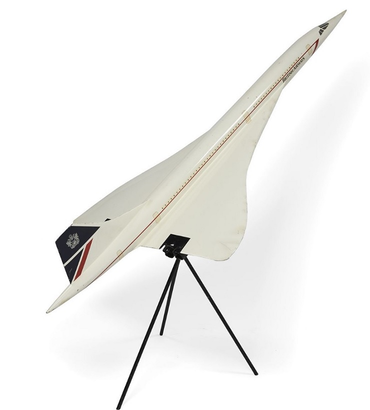 Maquette Concorde AEROSPATIALE 1/100