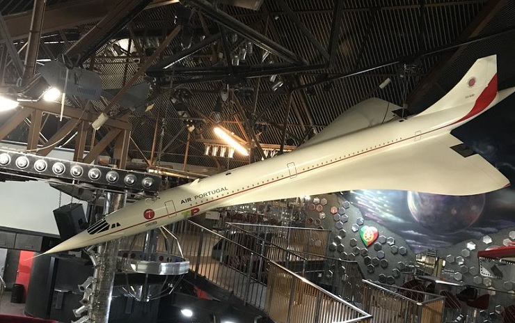 Maquette Concorde alu