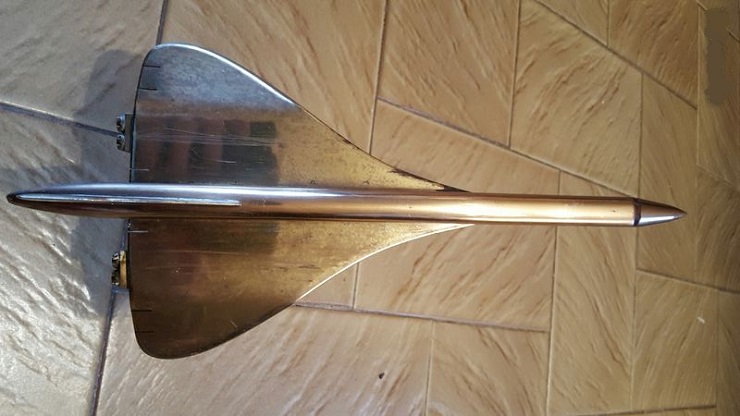 Maquette Concorde bronze