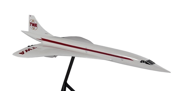 Maquette Concorde TWA