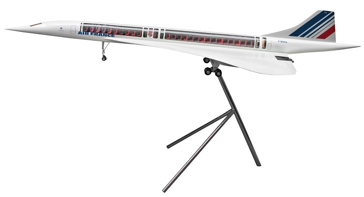 Maquette Concorde F-BVFA