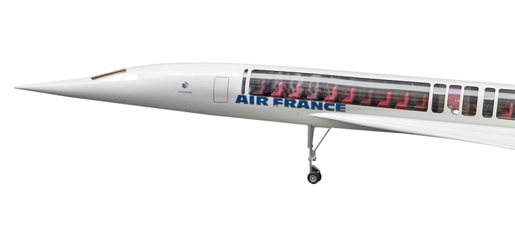 Maquette Concorde F-BVFA
