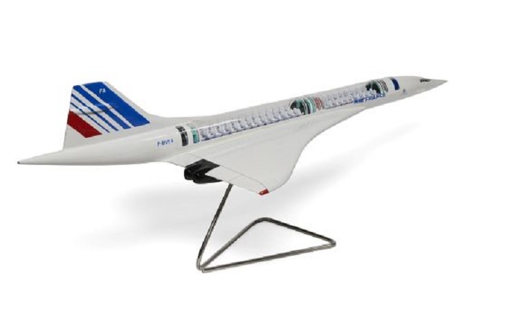 CONCORDE AIR-FRANCE "CUTAWAY
