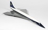British Airways de 1965, ailes grises, fuselage court (1/72)