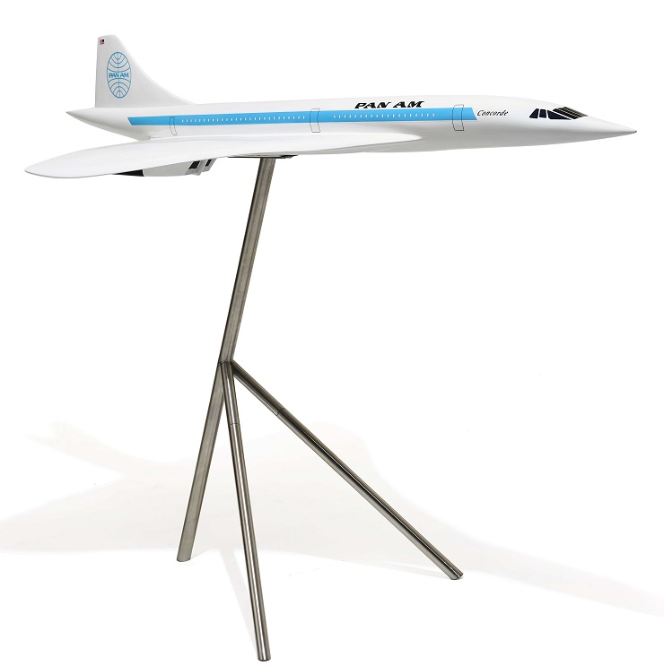 Maquette Concorde PAN AM (échelle 1/36) 