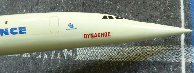 Maquette Concorde Air France F-BVFA (1/50) 