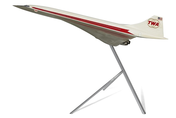 Maquette Concorde TWA
