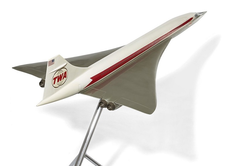 Maquette Concorde TWA