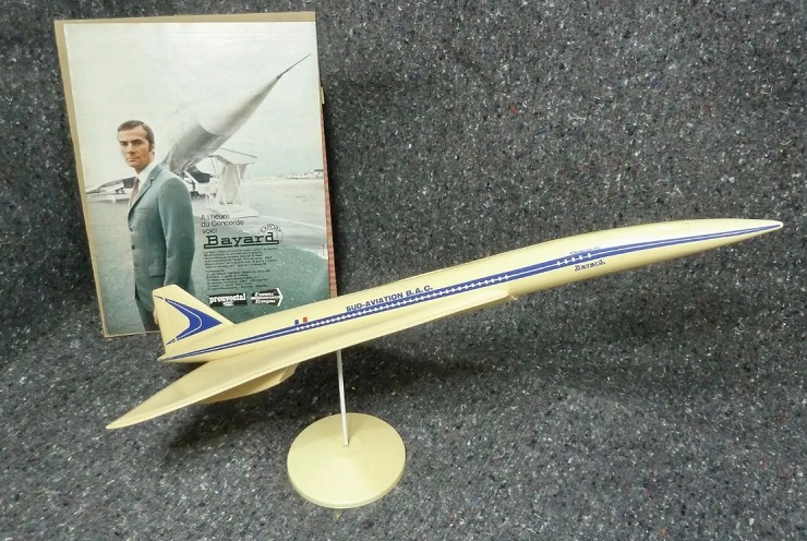 Maquette Concorde prototype Bayard