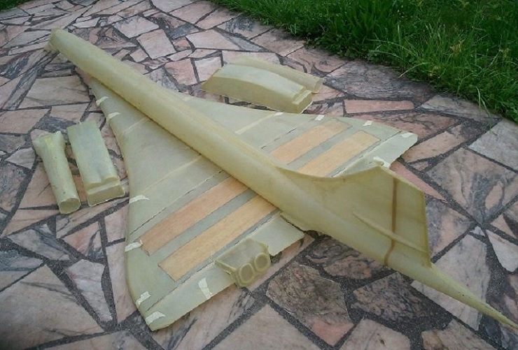 Maquette Concorde RC