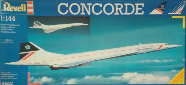 Maquette Concorde Revell British Airways ou Air France (1/144)