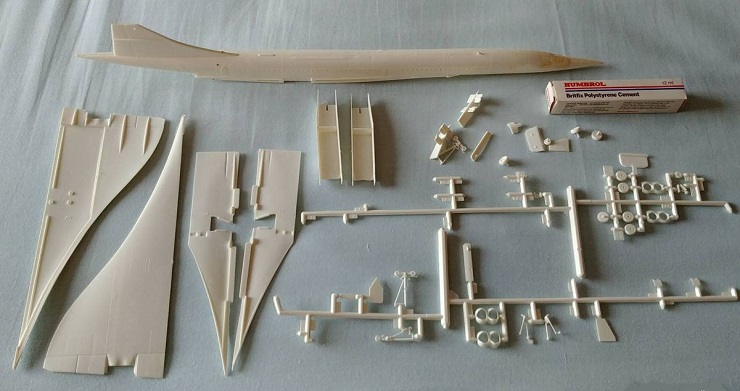 Maquette Concorde airfix British Airways ou Air France (1/144)