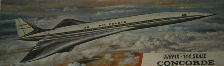Maquette Airfix prototype Concorde Air France (1/144)