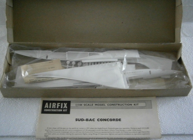 Maquette Airfix prototype Concorde Air France (1/144)