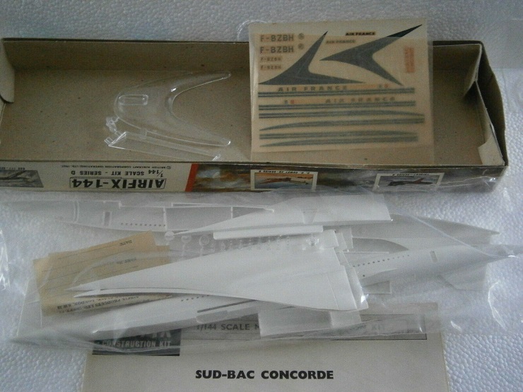 Maquette Airfix prototype Concorde Air France (1/144)