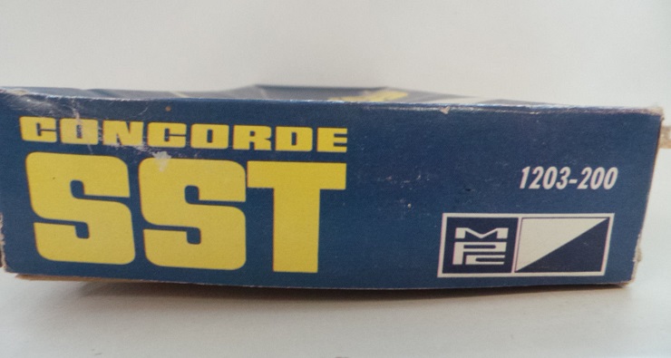 Maquette MPC Concorde Braniff International (1/144)