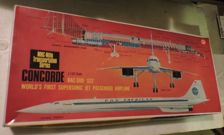 Maquette MRC - NITTO Concorde PAN AM (1/132)