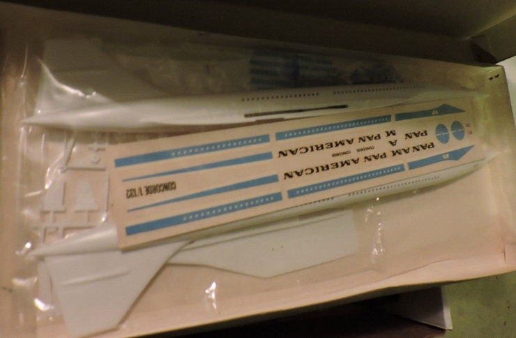 Maquette MRC - NITTO Concorde PAN AM (1/132)