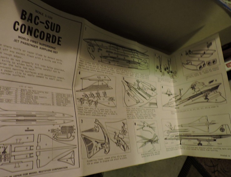 Maquette MRC - NITTO Concorde PAN AM (1/132)