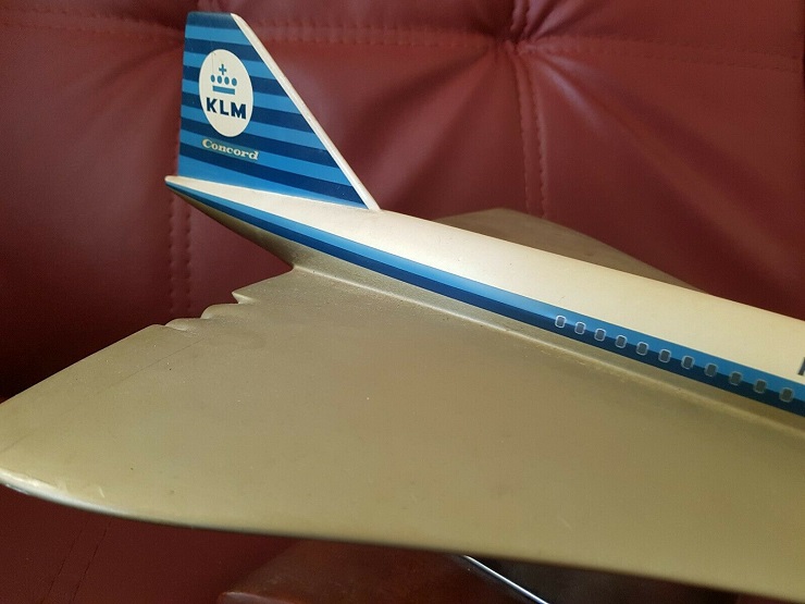 Concorde KLM Royal Dutch Airline des années 60 (échelle 1/100)