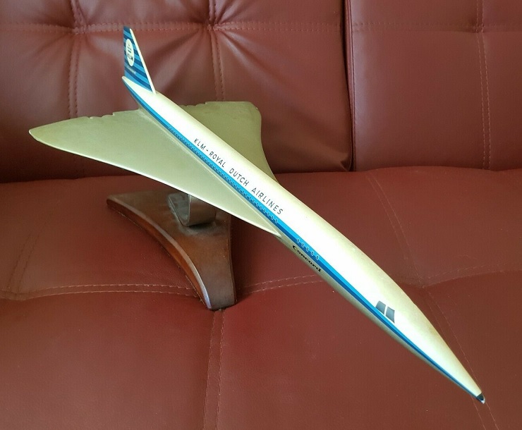 Concorde KLM Royal Dutch Airline des années 60 (échelle 1/100)
