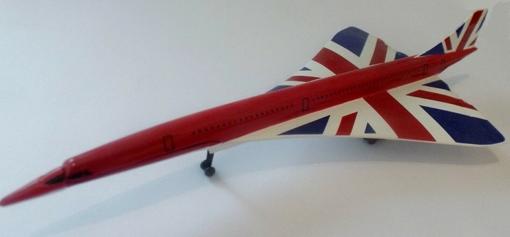 Maquette Gorgi Concorde (échelle 1/300)
