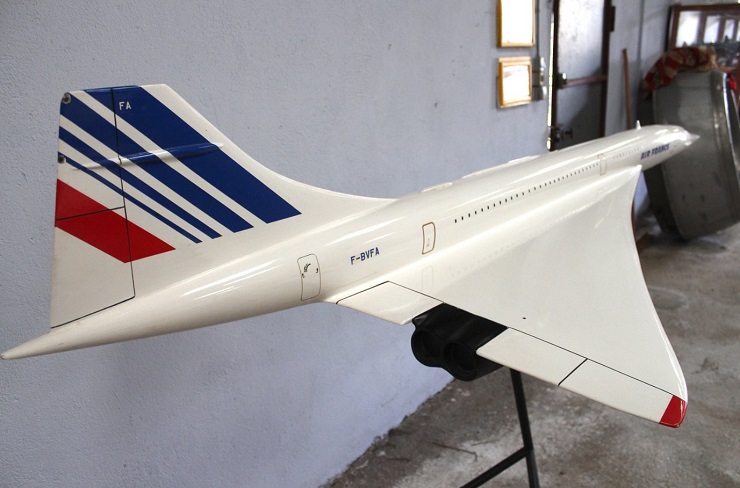 Maquette Concorde Air France F-BVFA (Echelle 1/25)
