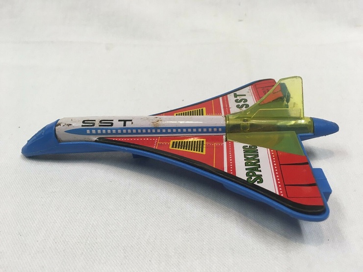 Jouet Concorde SST Tôle et plastique (années 60)