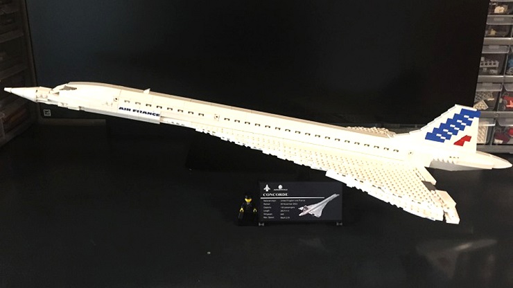 LEGO Jouet Concorde en plastique