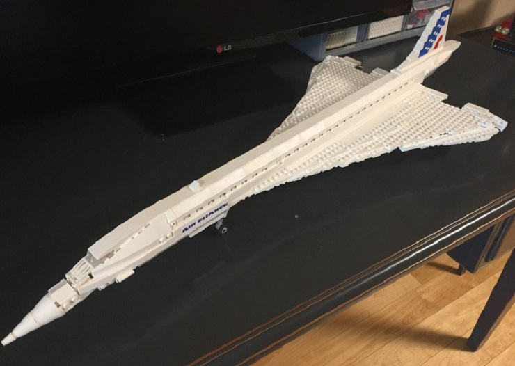 LEGO Jouet Concorde en plastique