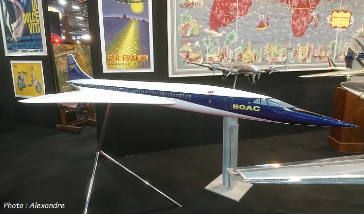 Maquette Concorde BOAC