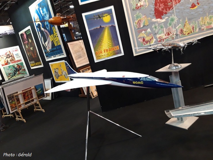 Maquette Concorde BOAC